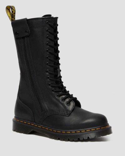 Botas Dr Martens Hanley Cuero Tall Moto Para Mujer DR3637P
